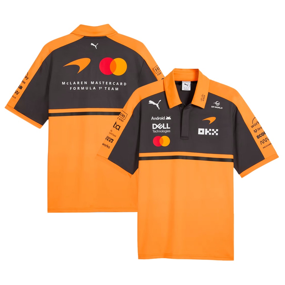 PUMA マクラーレン F1チーム ポロシャツ 2026 オレンジ 2026 マクラーレン F1 チーム ポロシャツ オレンジ | ポロシャツ