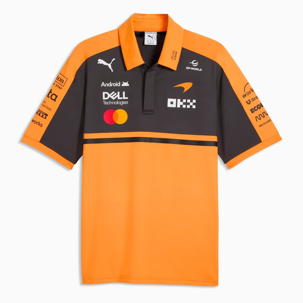 2026 マクラーレン F1 チーム ポロシャツ オレンジ | ポロシャツ