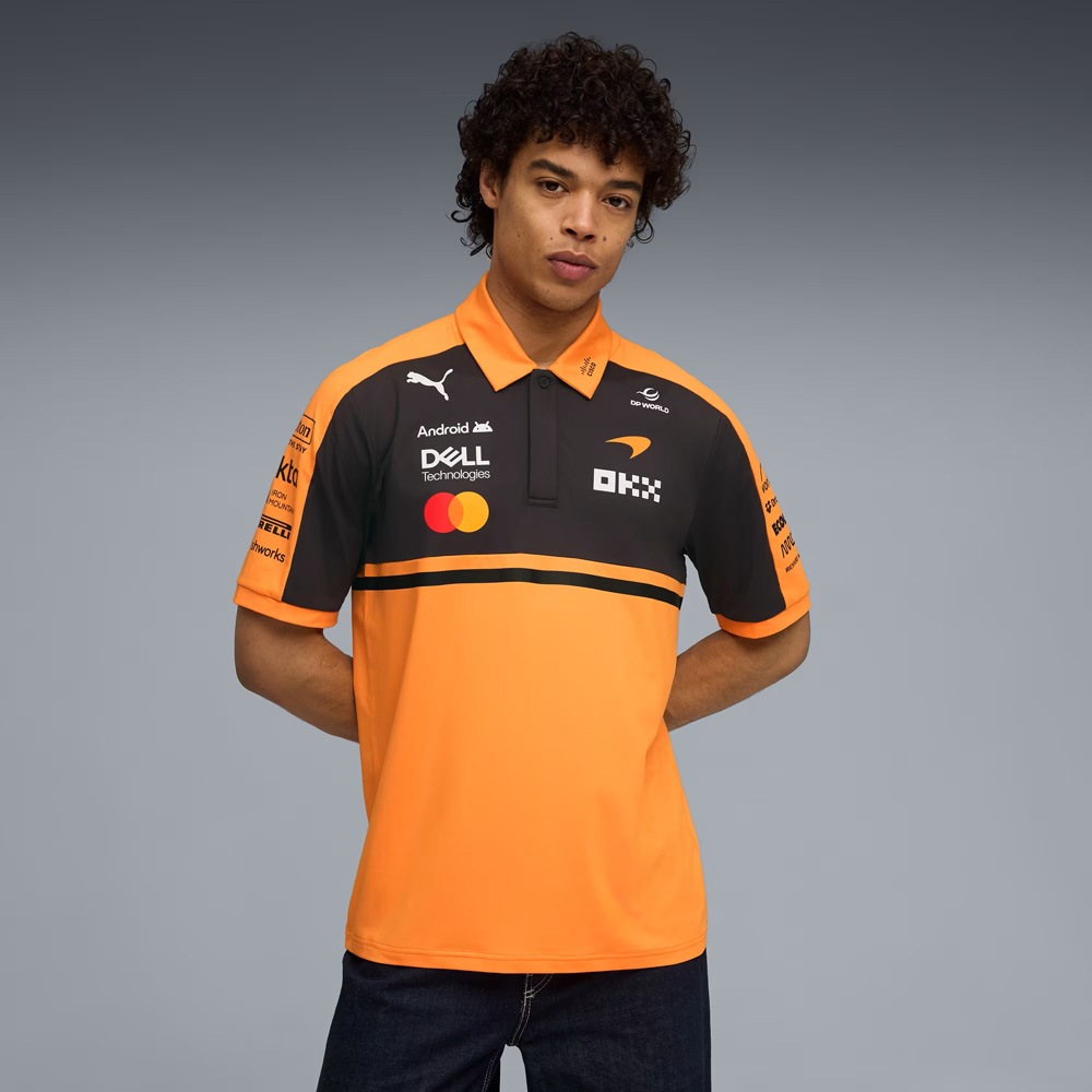 PUMA マクラーレン F1チーム ポロシャツ 2026 オレンジ 2026 マクラーレン F1 チーム ポロシャツ オレンジ | ポロシャツ