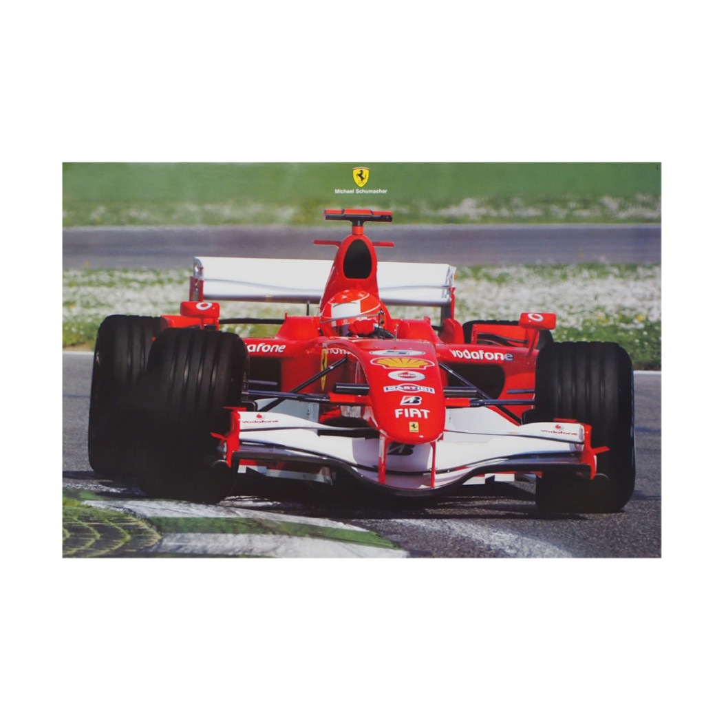 ミハエル シューマッハ フェラーリ 248F1 2006年 ポスター 縦68cm × 横 ミハエル シューマッハ フェラーリ 248F1 2006年 ポスター 縦68cm × 横