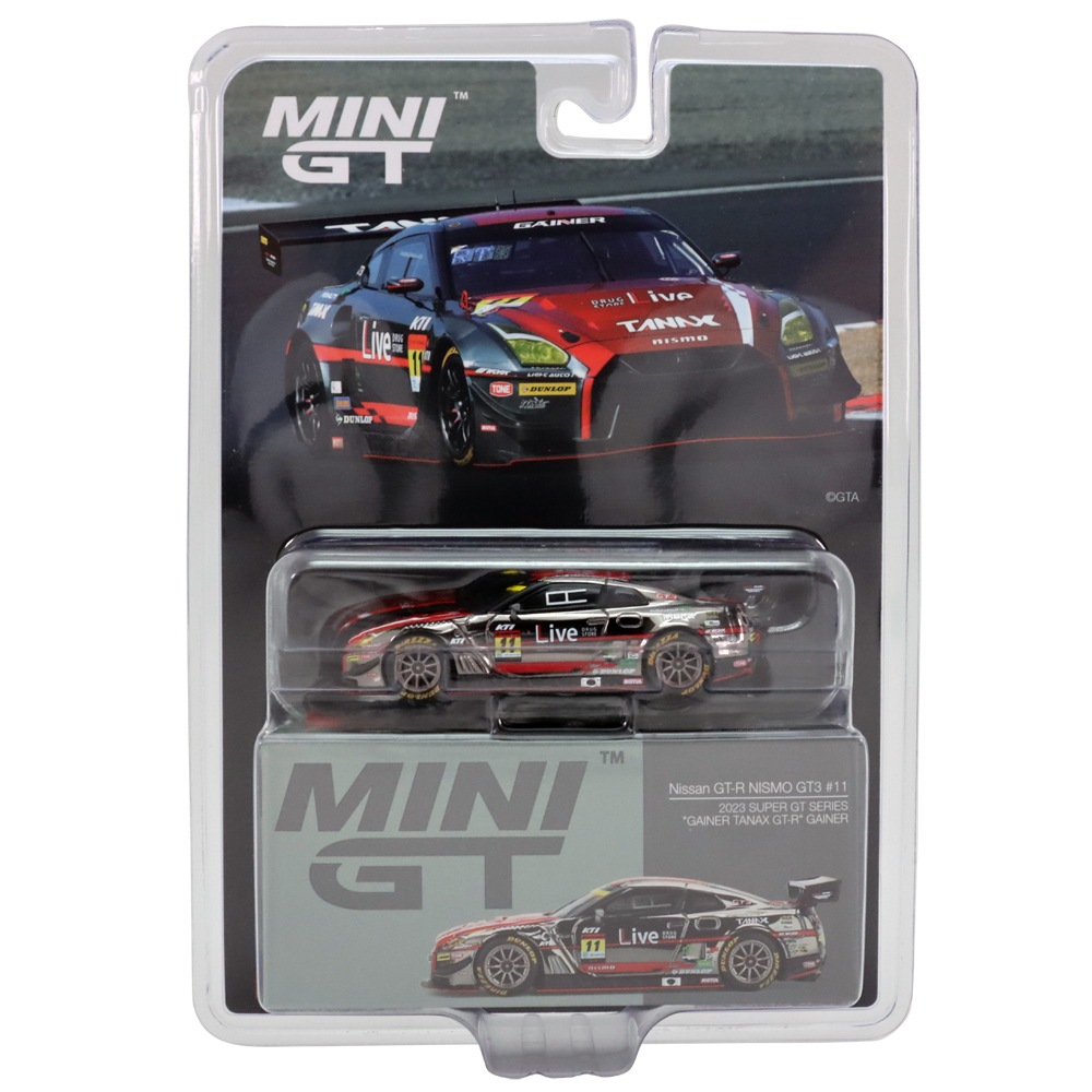 MINI GT 1/64 2023年 SUPER GT GT300 Nissan GT-R NISMO GT3 #11