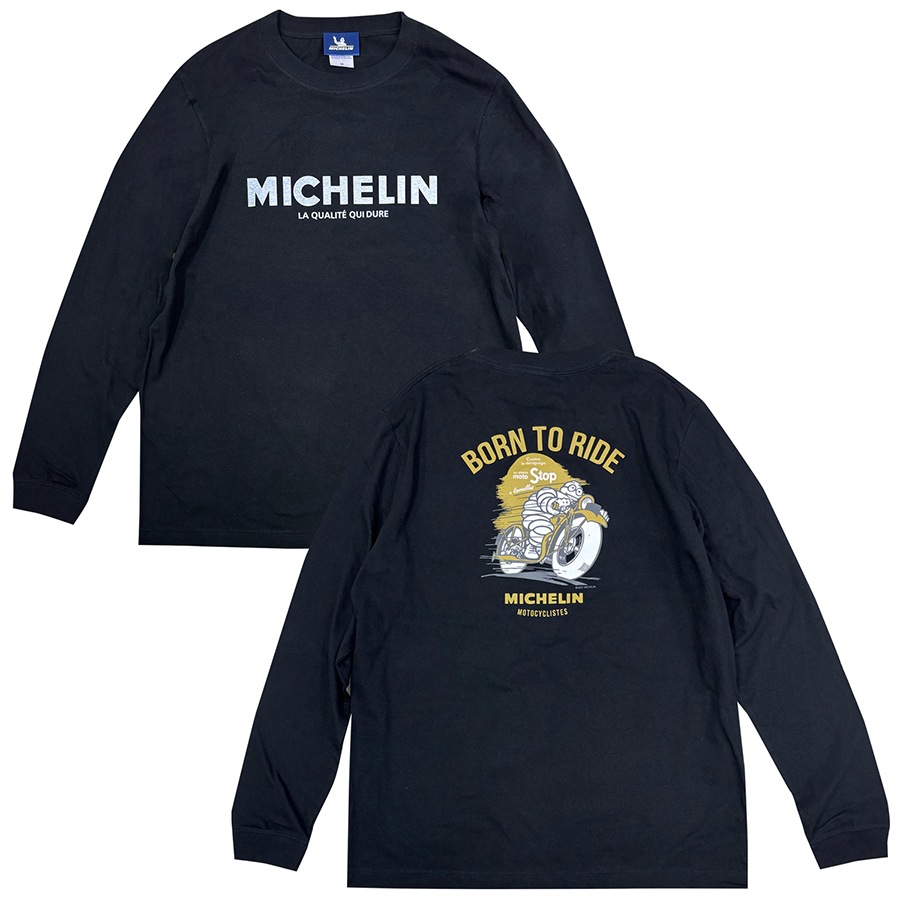 希少　モーターサイクル　ミシュラン【ビバンダム】　長袖　Mサイズ 2026 ミシュラン MICHELIN オフィシャル モーターサイクリスト ロング