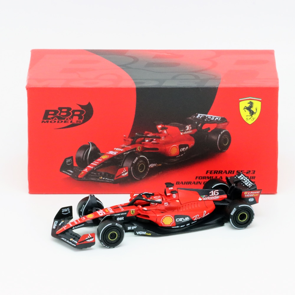 F1 ビッグスケールF1コレクション フェラーリ SF-23 ルクレール BBR 1/64 フェラーリ SF-23 2023年 バーレーンGP #16 シャルル
