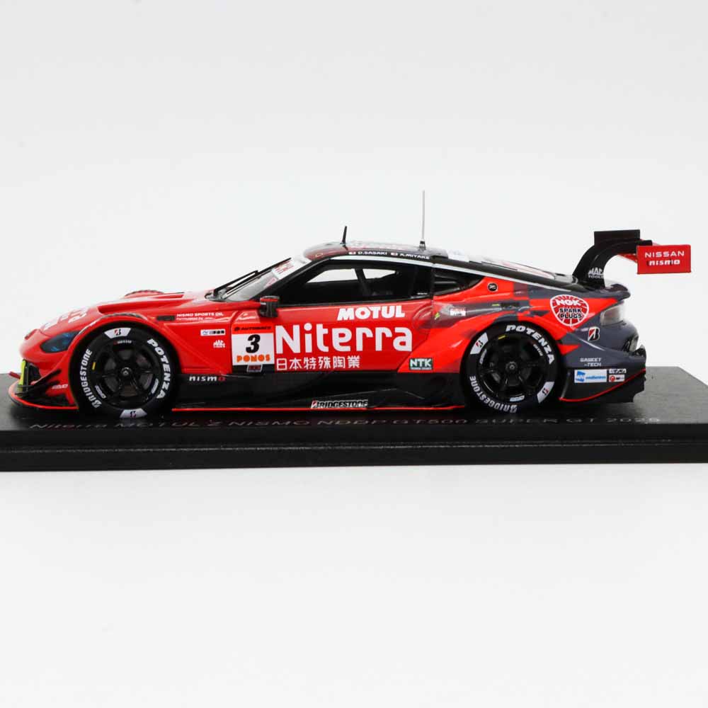 スパーク 1/43 Niterra MOTUL Z NISMO NDDP No.3 GT500 スーパーGT