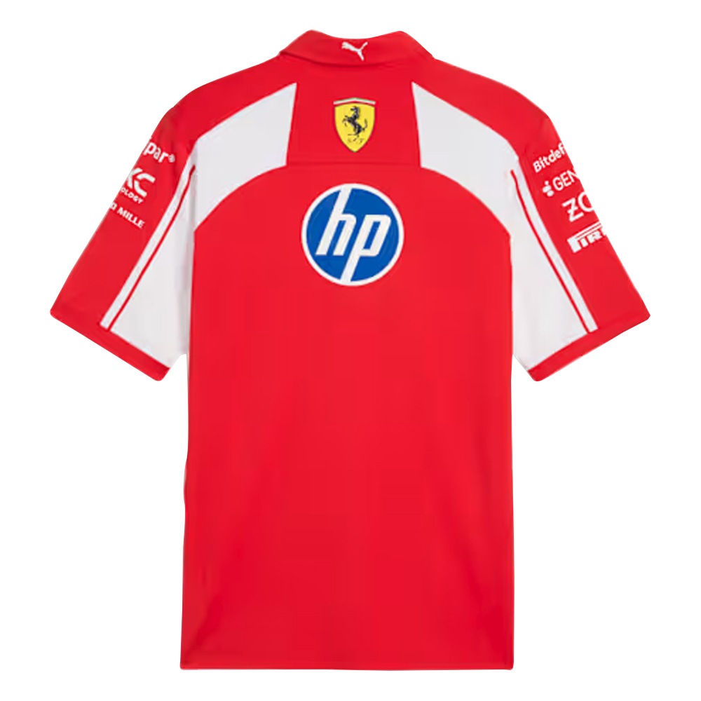 フェラーリ F1 FILA製 ポロシャツ 2026 スクーデリア フェラーリ HP チーム オーセンティック ポロシャツ