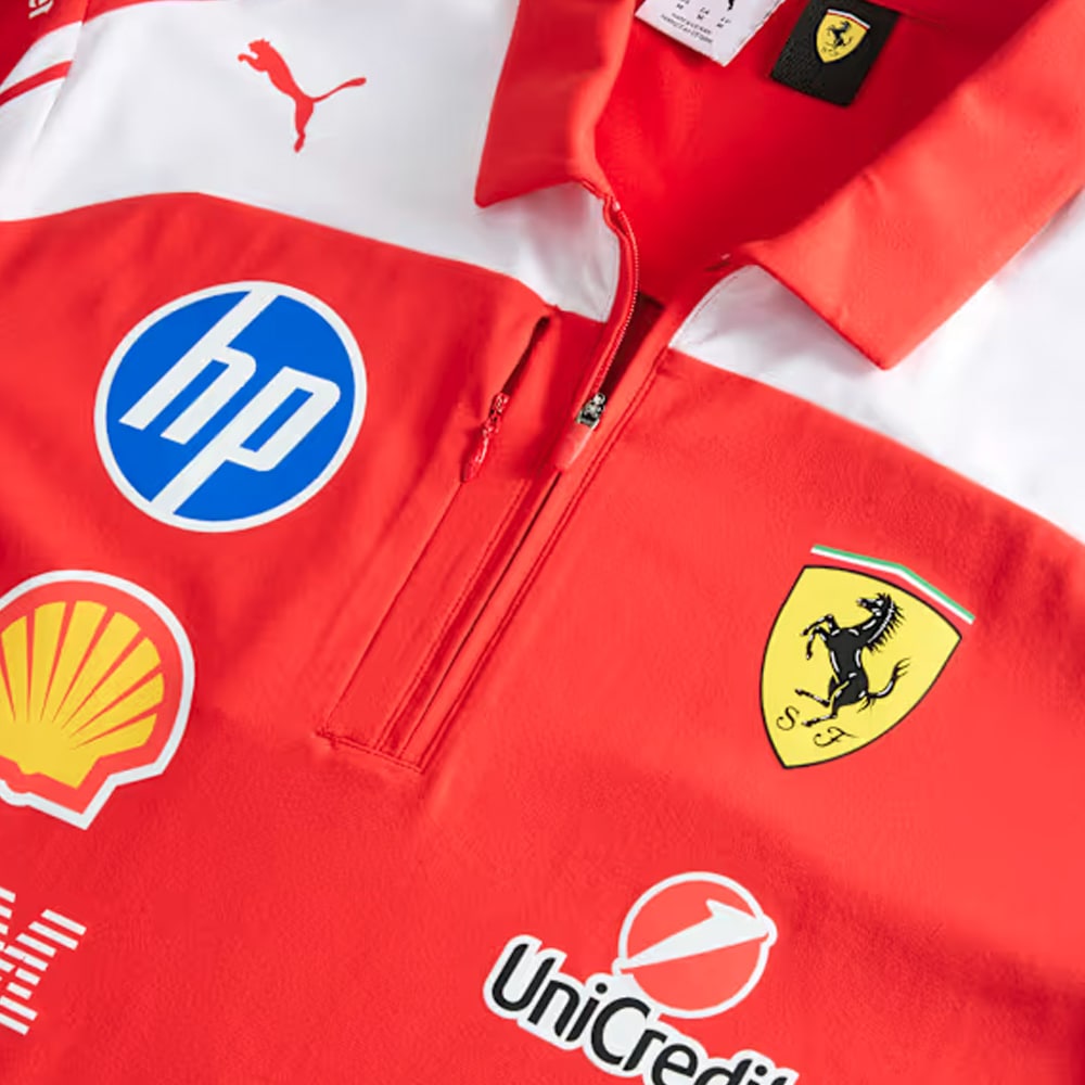 2026 スクーデリア フェラーリ HP チーム オーセンティック ポロシャツ
