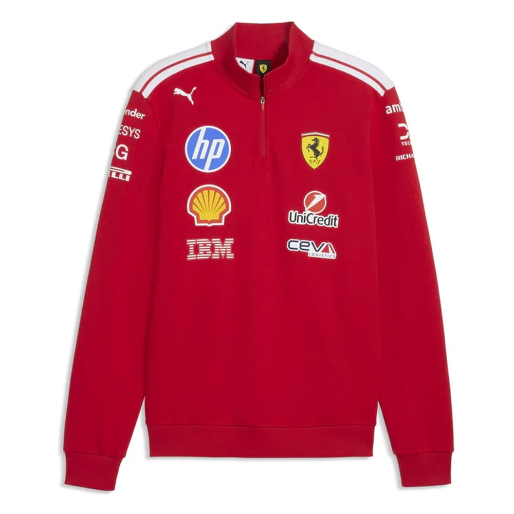 2026 スクーデリア フェラーリ HP チーム T7 ハーフジップ ジャケット