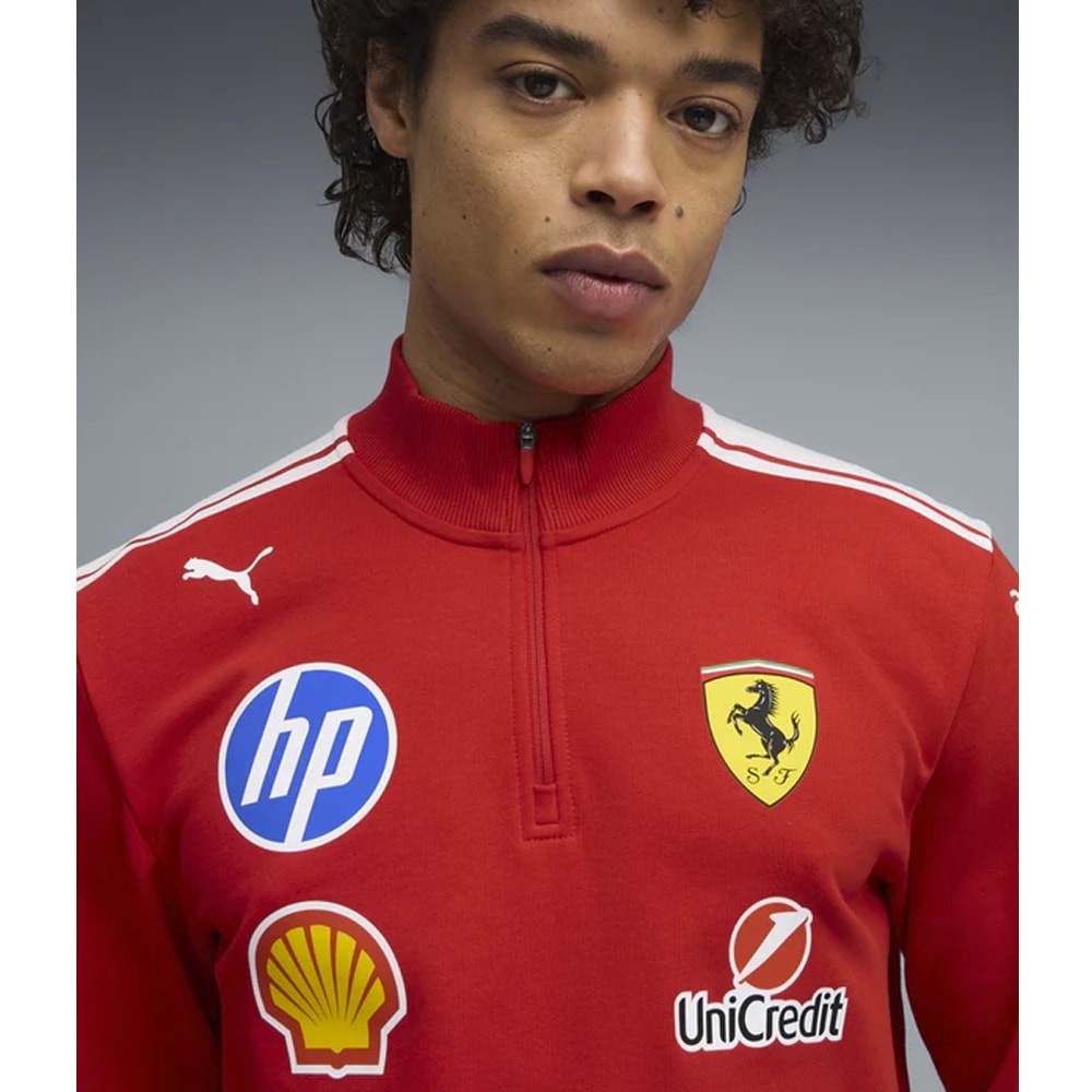 ブーゲンビリア斑入りレッド希少　No117 らくらくメルカリ便発送‼️ 2026 スクーデリア フェラーリ HP チーム T7 ハーフジップ ジャケット