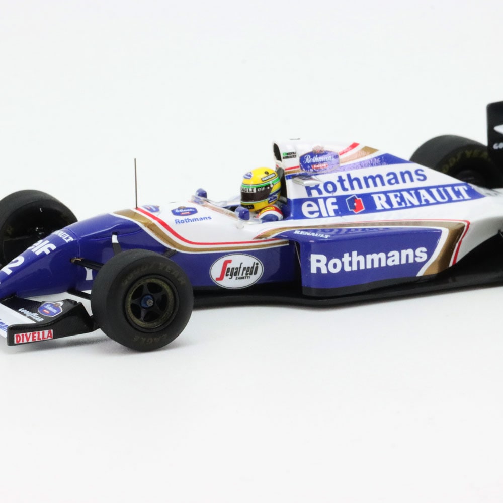 ミニチャンプス F1 ウィリアムズ FW16 アイルトン セナ ロスマンズ仕様 ミニチャンプス 1/43 ウィリアムズ ルノー FW16 #2 アイルトン セナ
