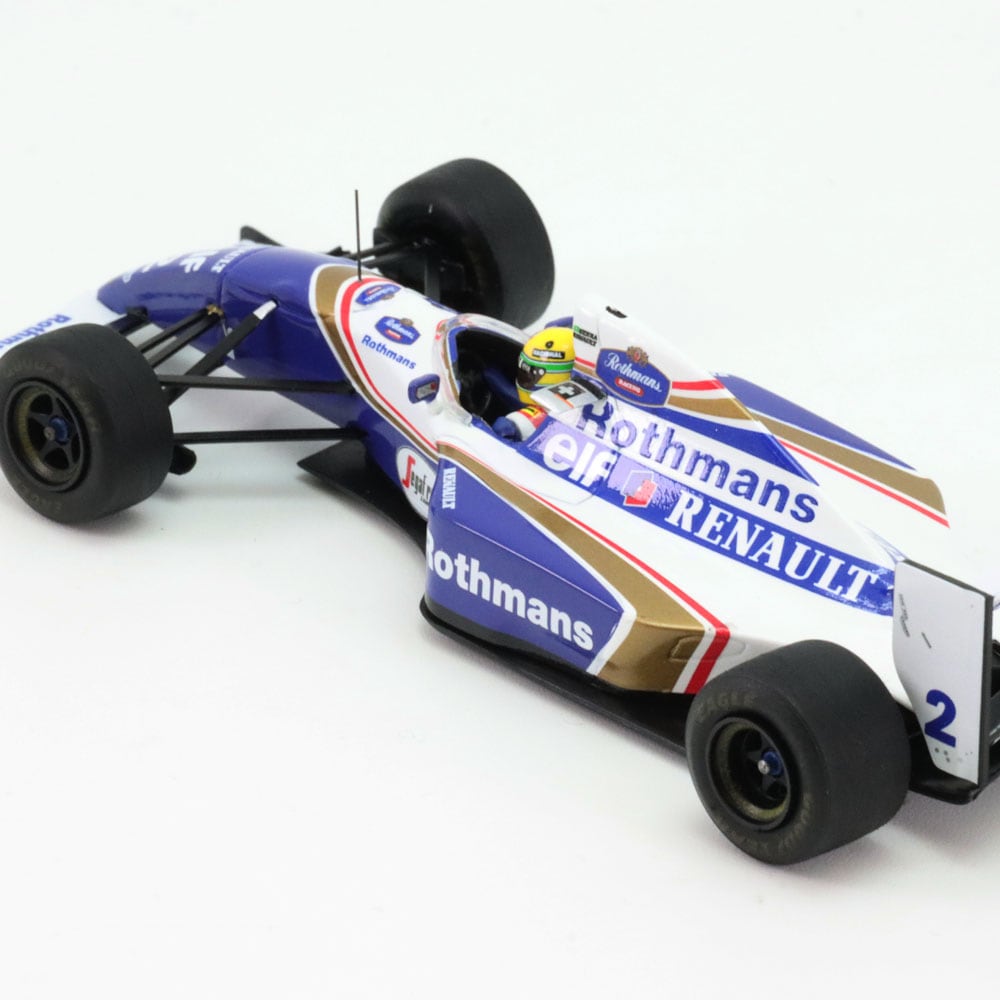 ミニチャンプス 1/43 ウィリアムズ ルノー FW16 #2 アイルトン セナ