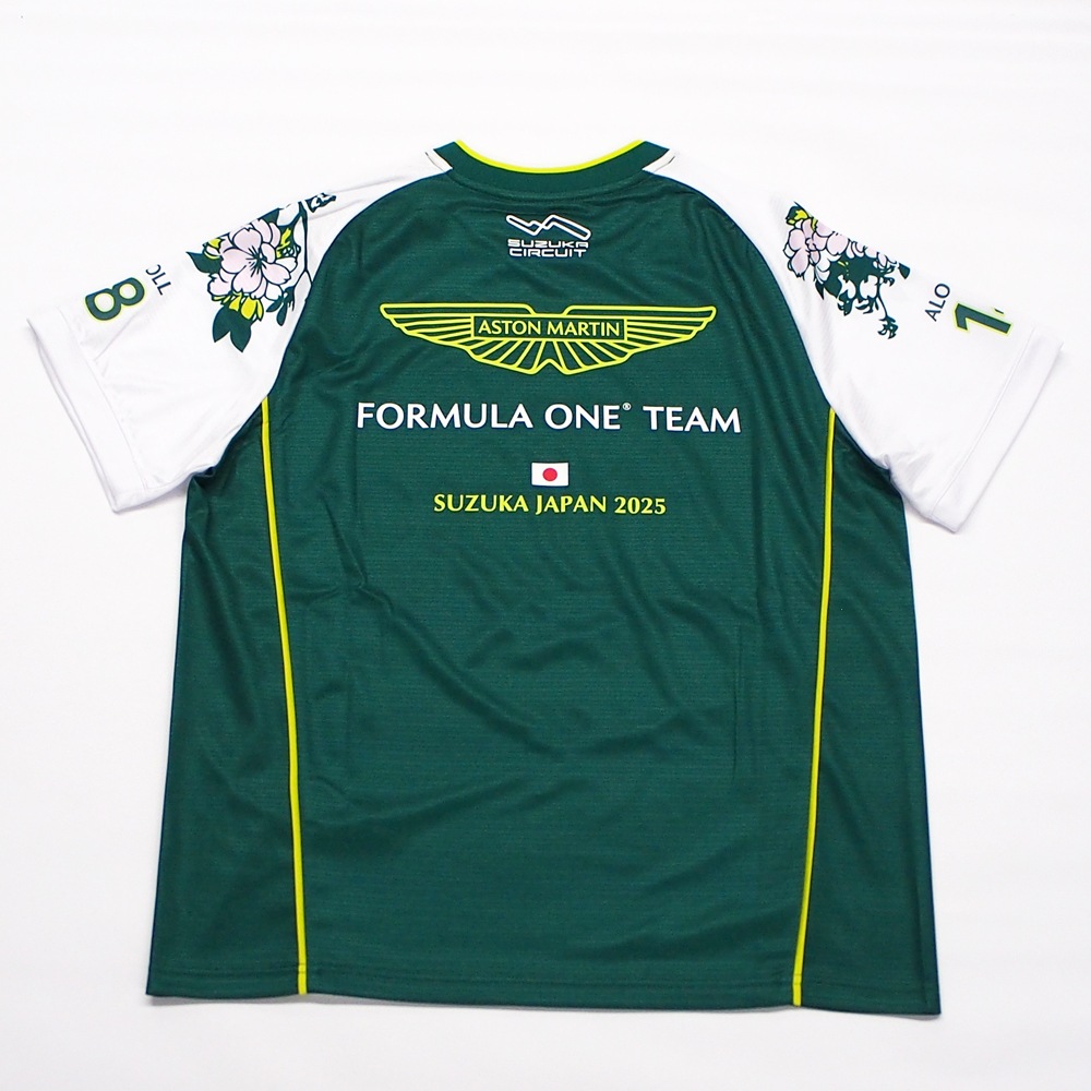 2025 アストンマーティン アラムコ F1 チーム 日本限定 Tシャツ