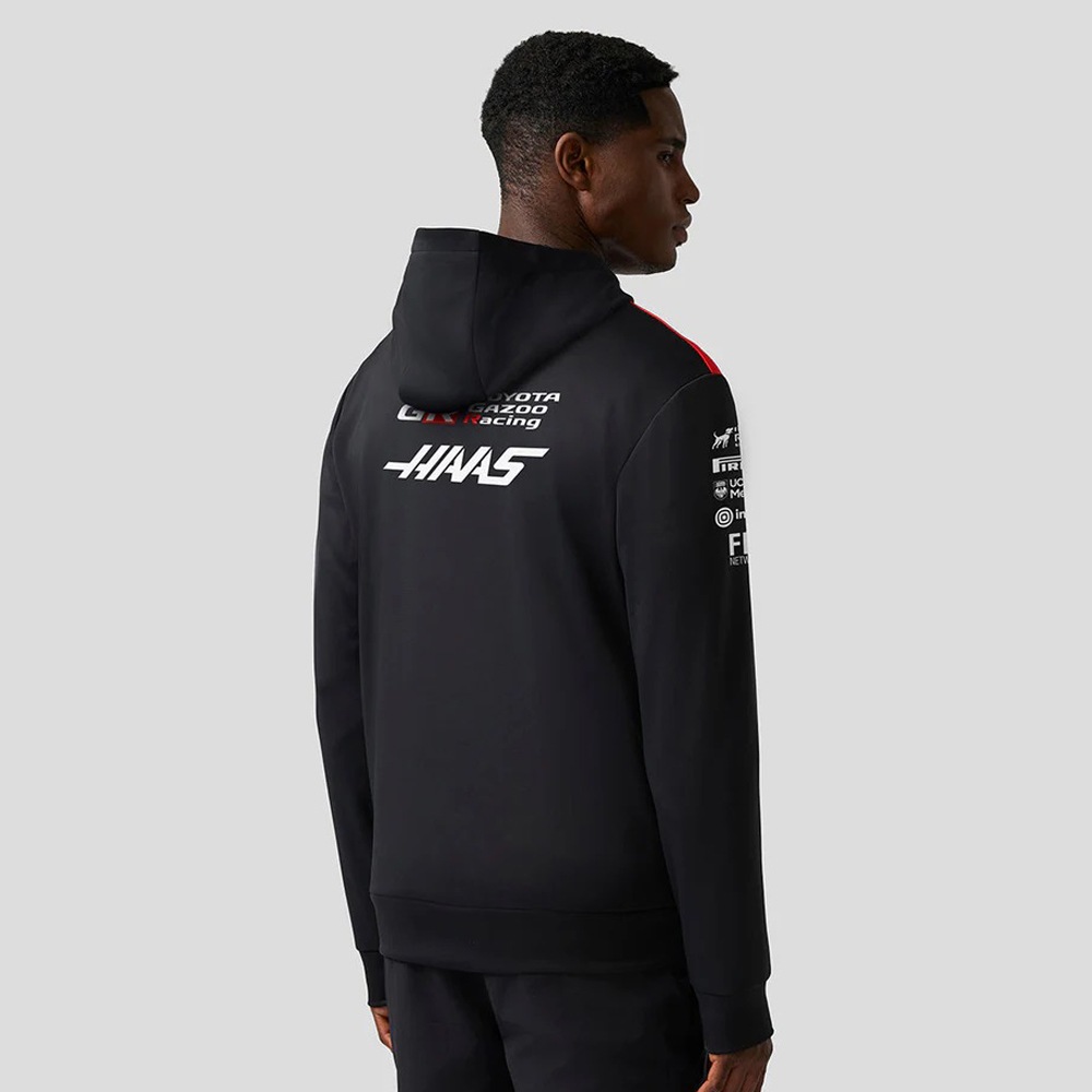 2026 TGR ハース F1 チーム プルオーバー フーディー ブラック