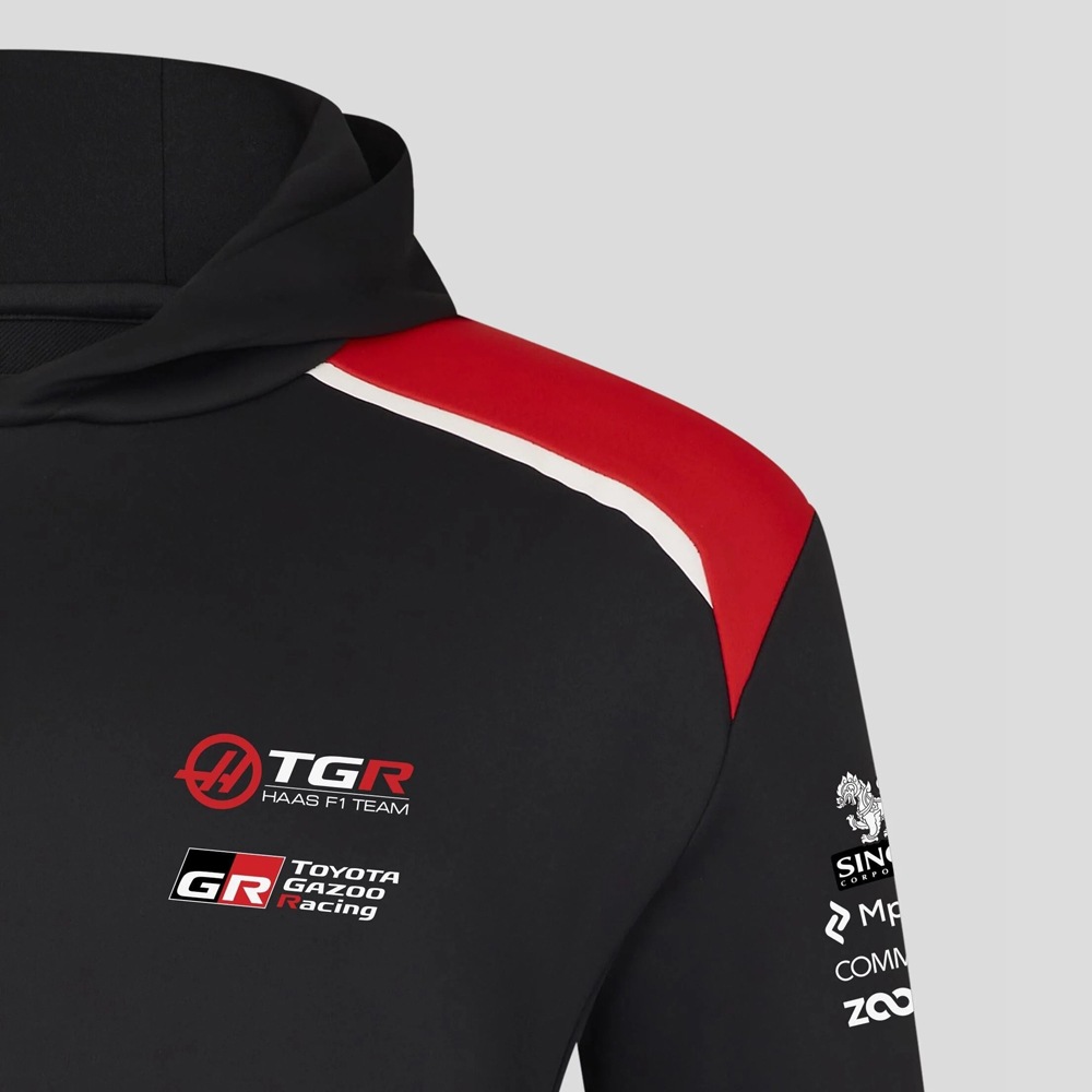 2026 TGR ハース F1 チーム プルオーバー フーディー ブラック