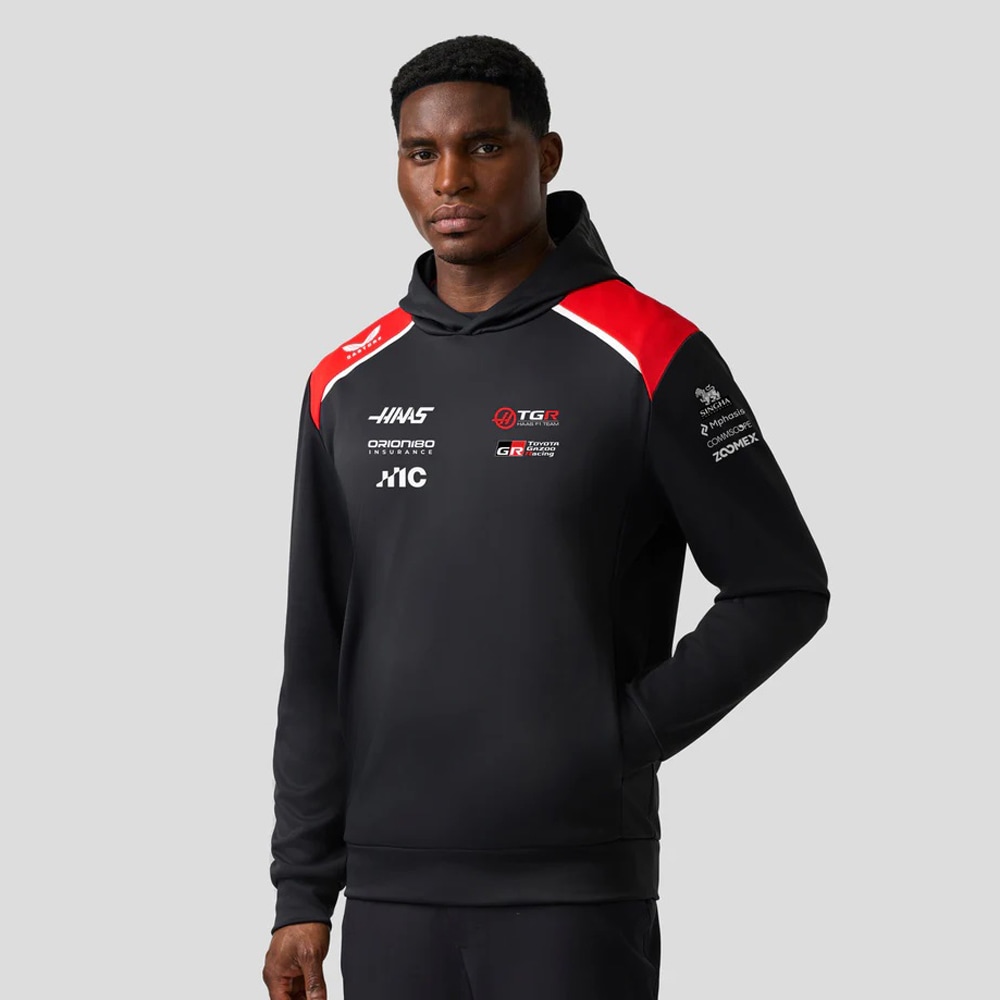 2026 TGR ハース F1 チーム プルオーバー フーディー ブラック