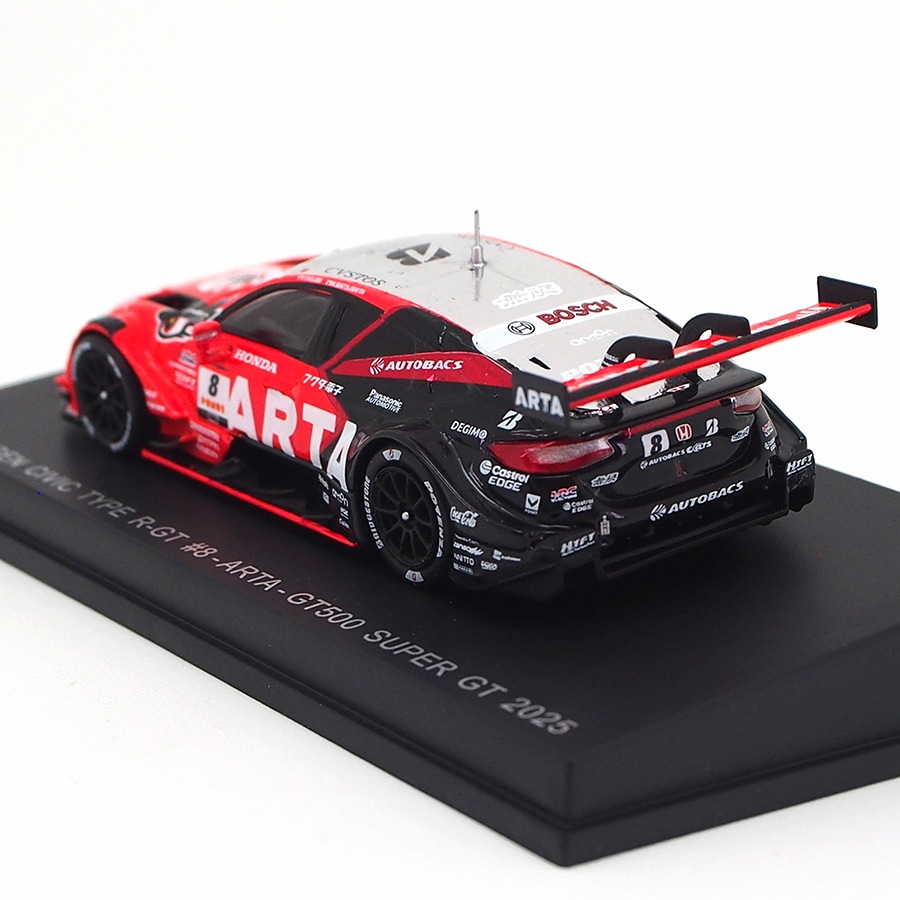 スパーク 1/64 ARTA CIVIC TYPE R-GT #8 スーパーGT GT500 2025年 野尻