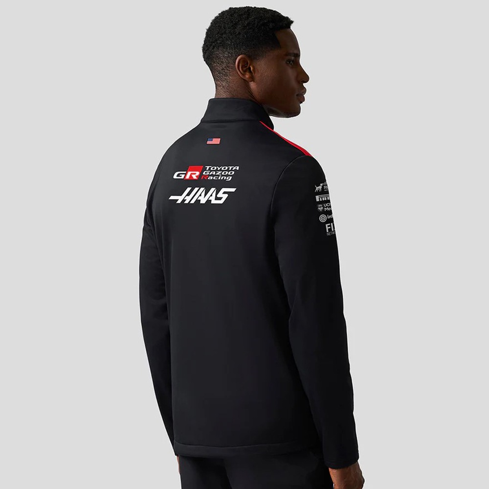 2026 TGR ハース F1 チーム ソフトシェル ジャケット ブラック