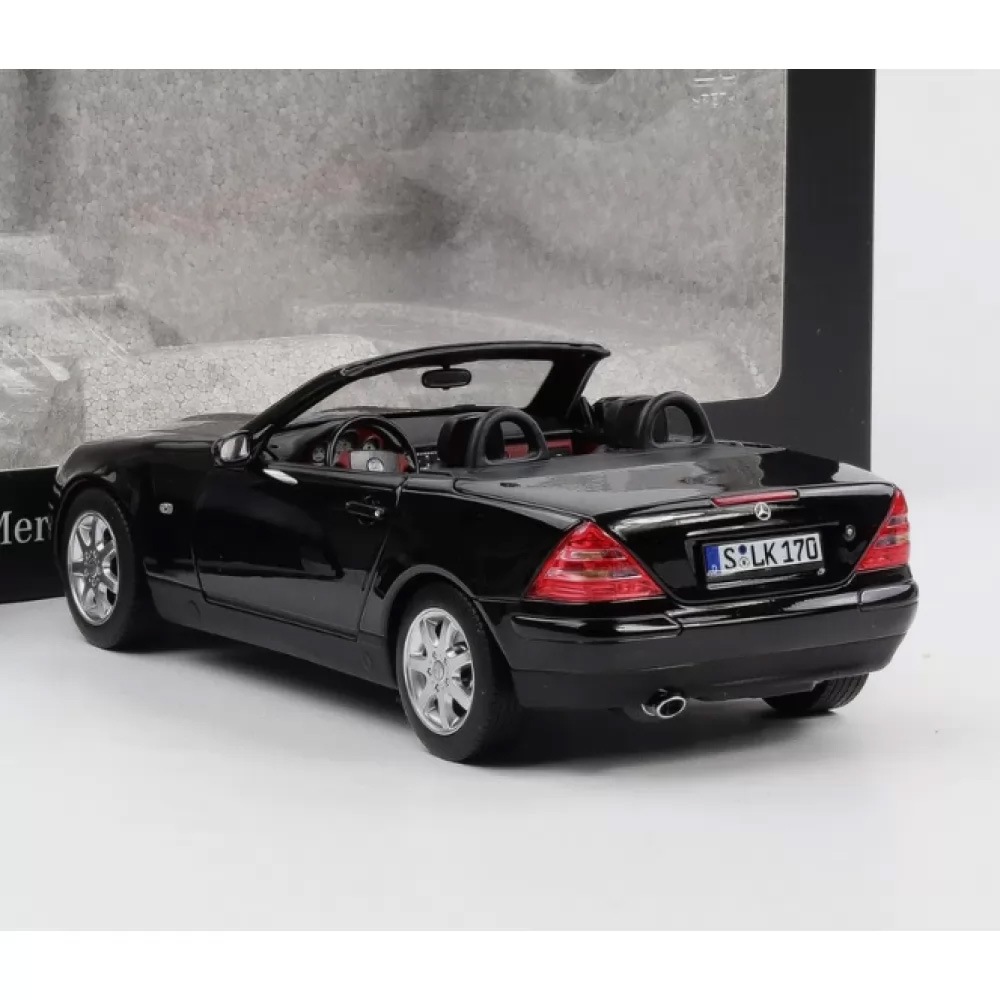 Norev 1/18 メルセデス ベンツ SLK200 (R170) ロードスター ブラック