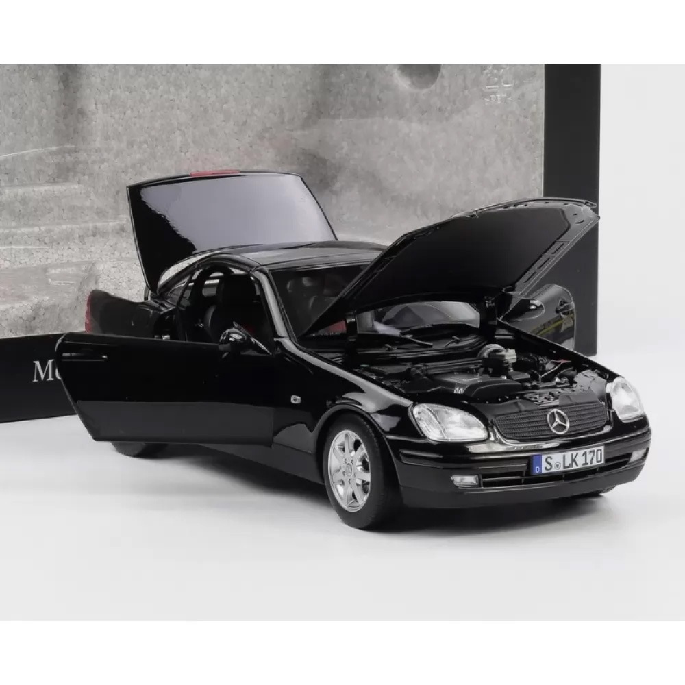 Norev 1/18 メルセデス ベンツ SLK200 (R170) ロードスター ブラック