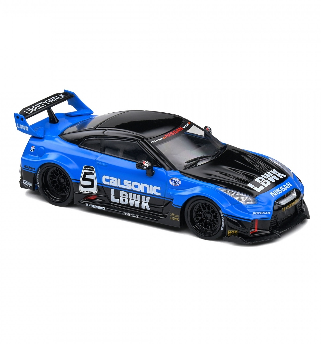 Solido 1/43 日産 ニッサン Nissan GT-R R35 LBWK カルソニック