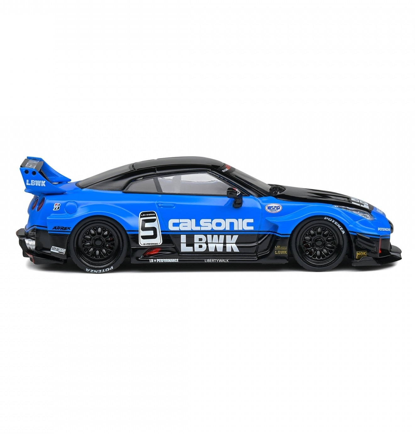 Solido 1/43 日産 ニッサン Nissan GT-R R35 LBWK カルソニック