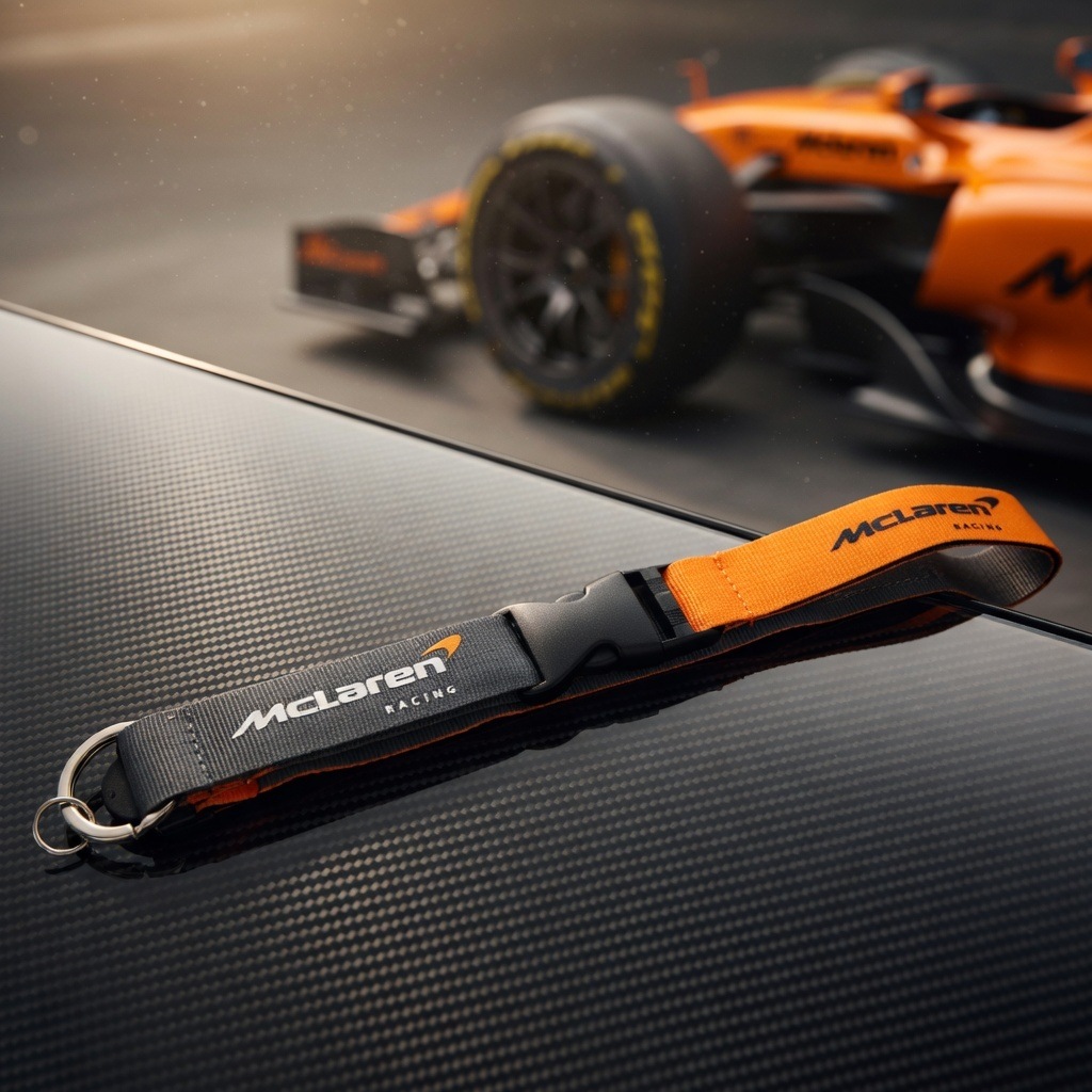 2026 マクラーレン F1 チーム ランヤード オレンジ | アクセサリー