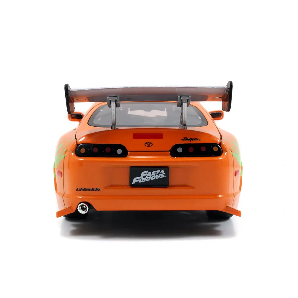JADA 1/24 Fast & Furious ワイルドスピード トヨタ スープラ オレンジ