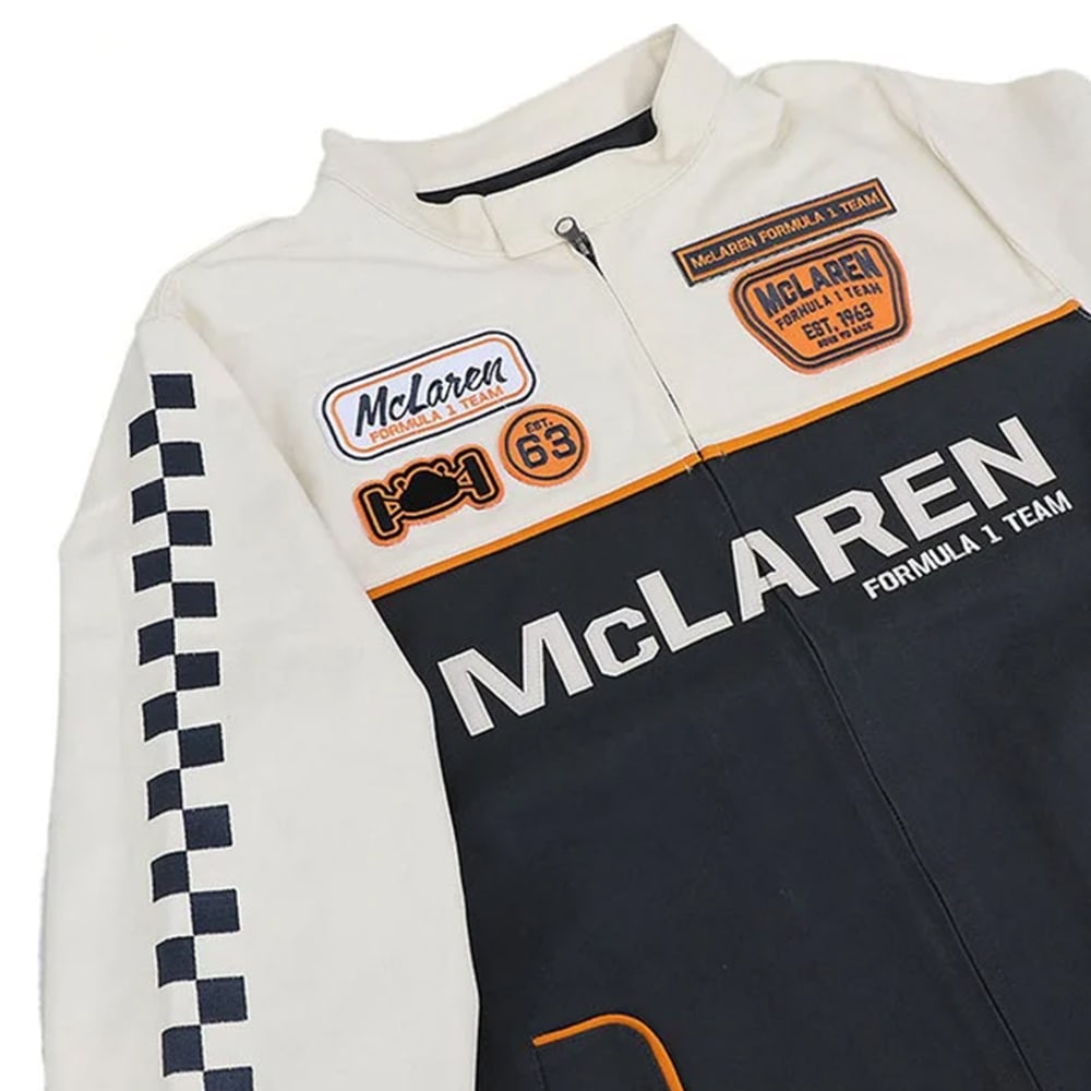2025 マクラーレン F1 チーム HAPPY HOUR モータースポーツ ジャケット