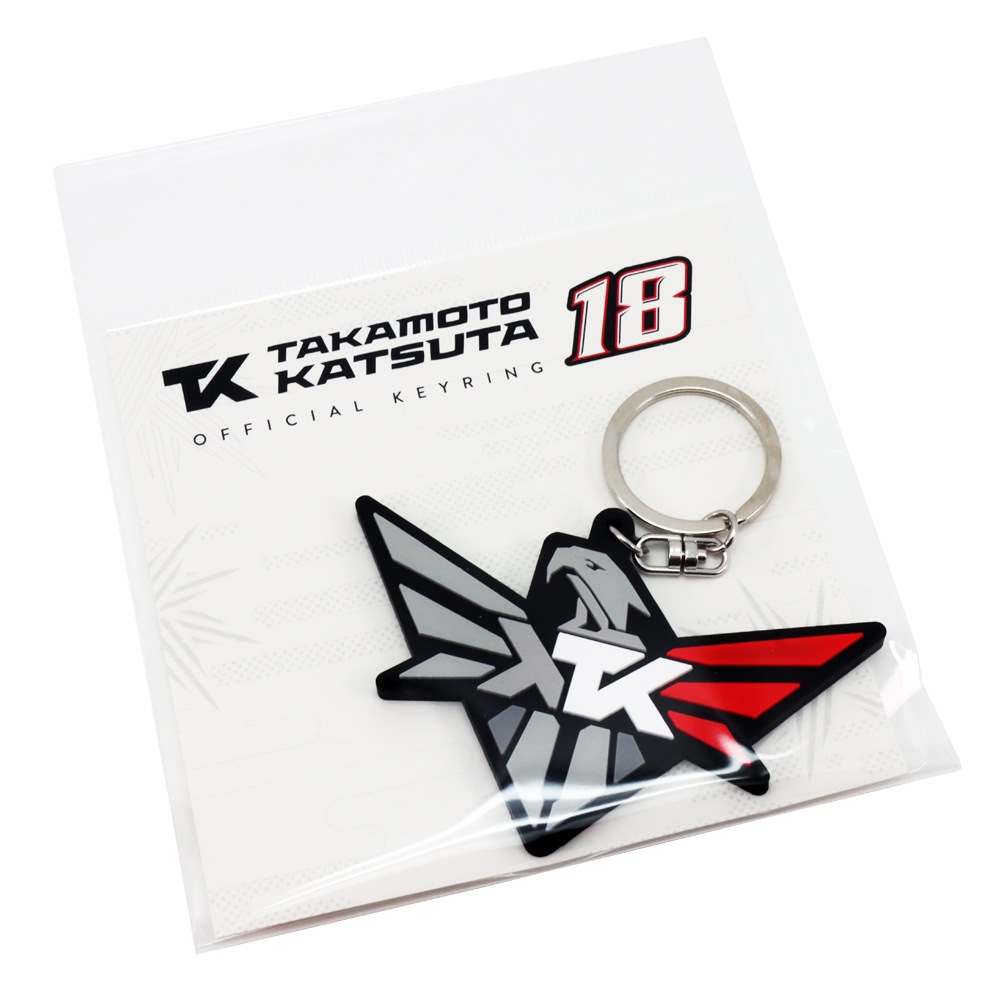 2024 TOYOTA GAZOO Racing WRC 勝田貴元 TK PVC キーリング