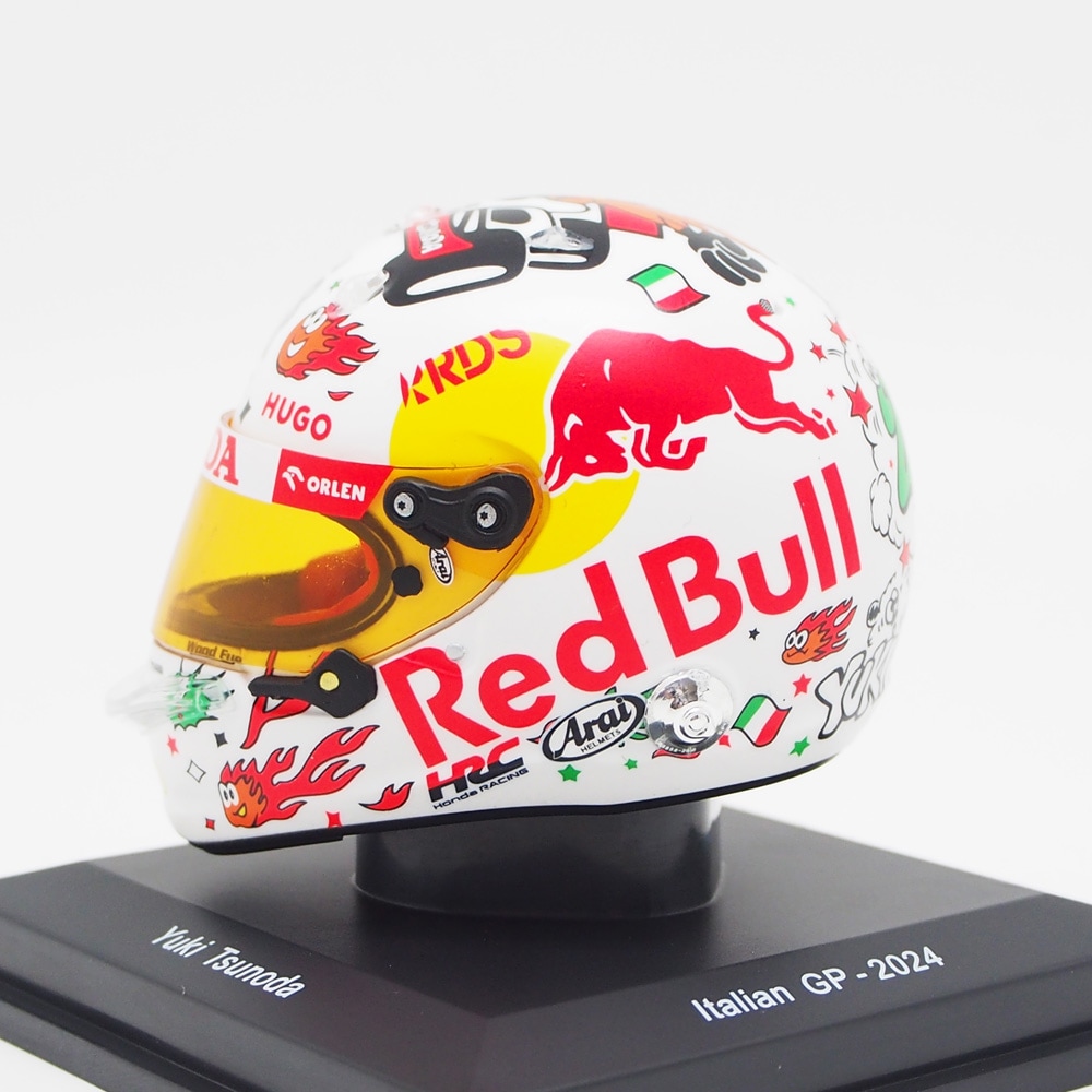 スパーク 1/5 ヘルメット 角田裕毅 イタリアGP 2024 5HF169