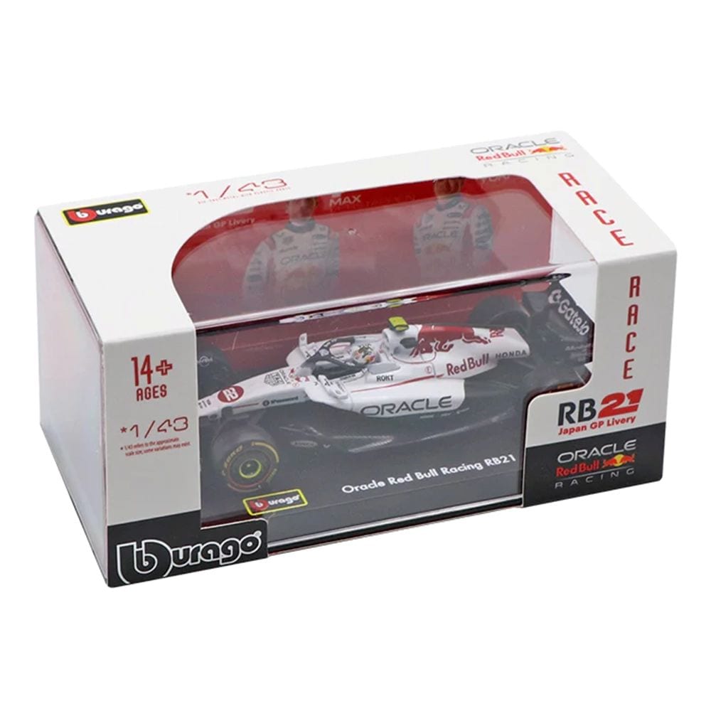 ドライバー＆ケース付き ブラゴ 1/43 2025 オラクル レッドブル