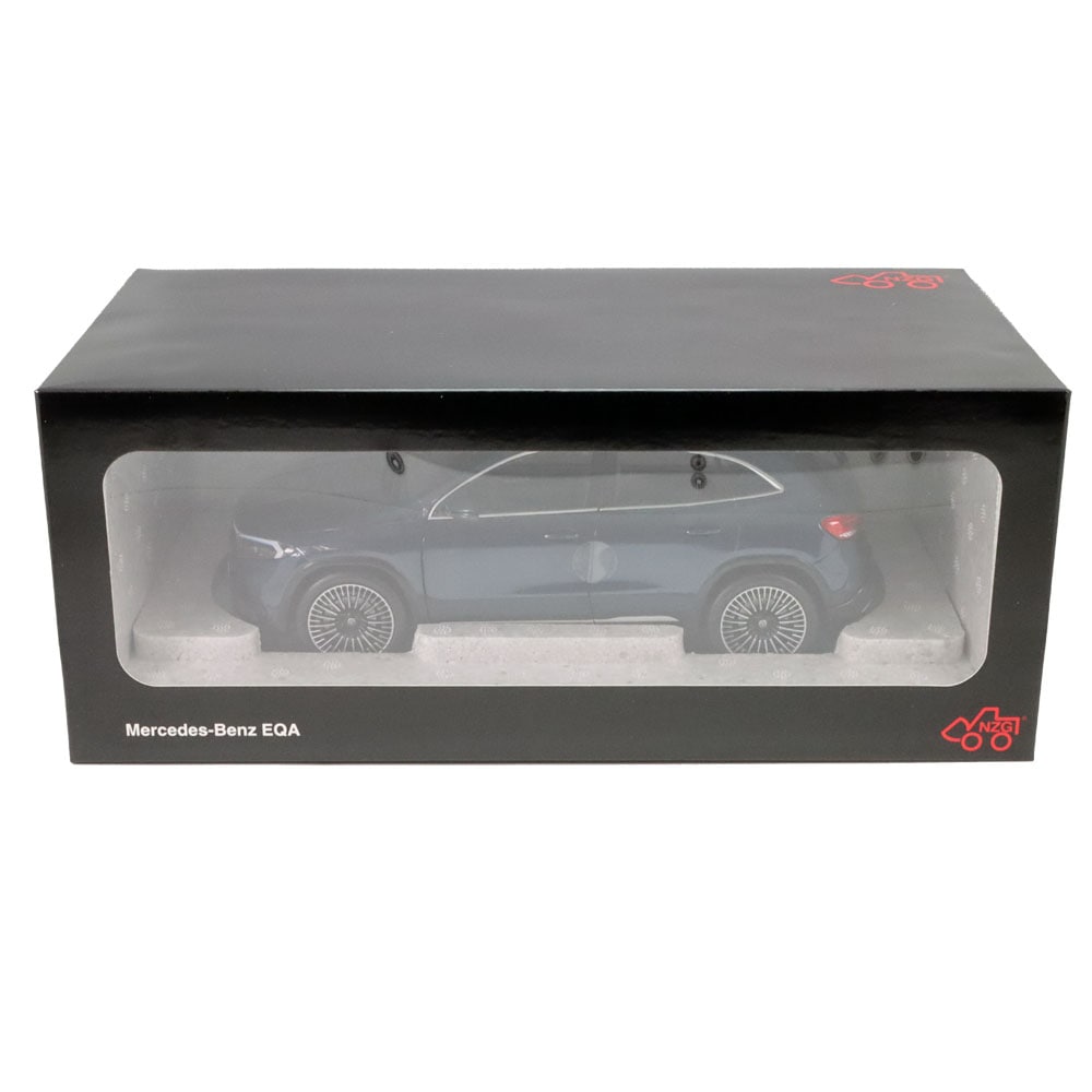 NZG 1/18 メルセデス ベンツ EQA 2021年式 デニム ブルー メタリック