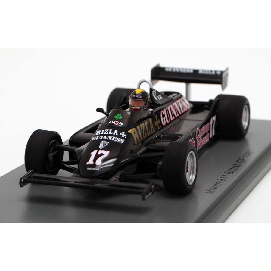 スパーク 1/43 マーチ 811 1981年 イギリスGP デレック デイリー