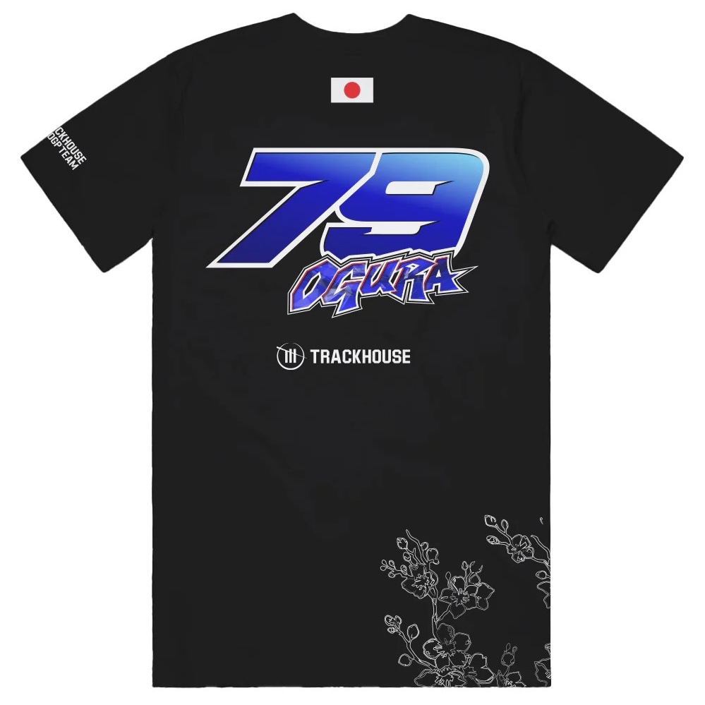 2025 トラックハウス レーシング 小椋 藍 #79 桜柄 Tシャツ