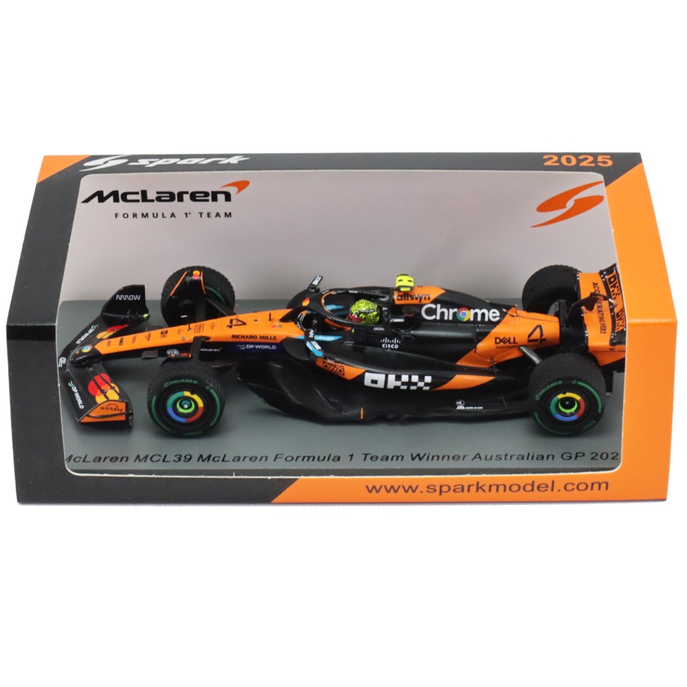 スパーク 1/43 マクラーレン F1 チーム MCL39 2025年