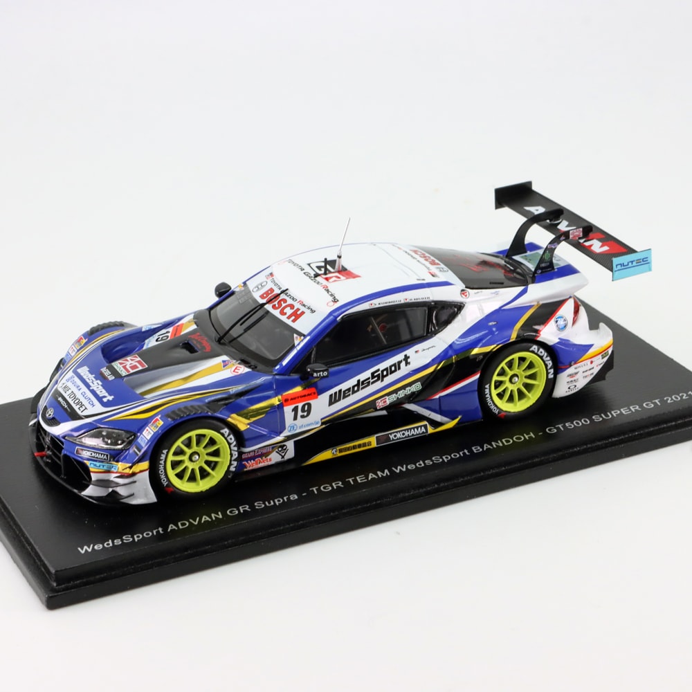 スパーク 1/43 2021年 SUPER GT GT500 WedsSport ADVAN #19 国本 雄資
