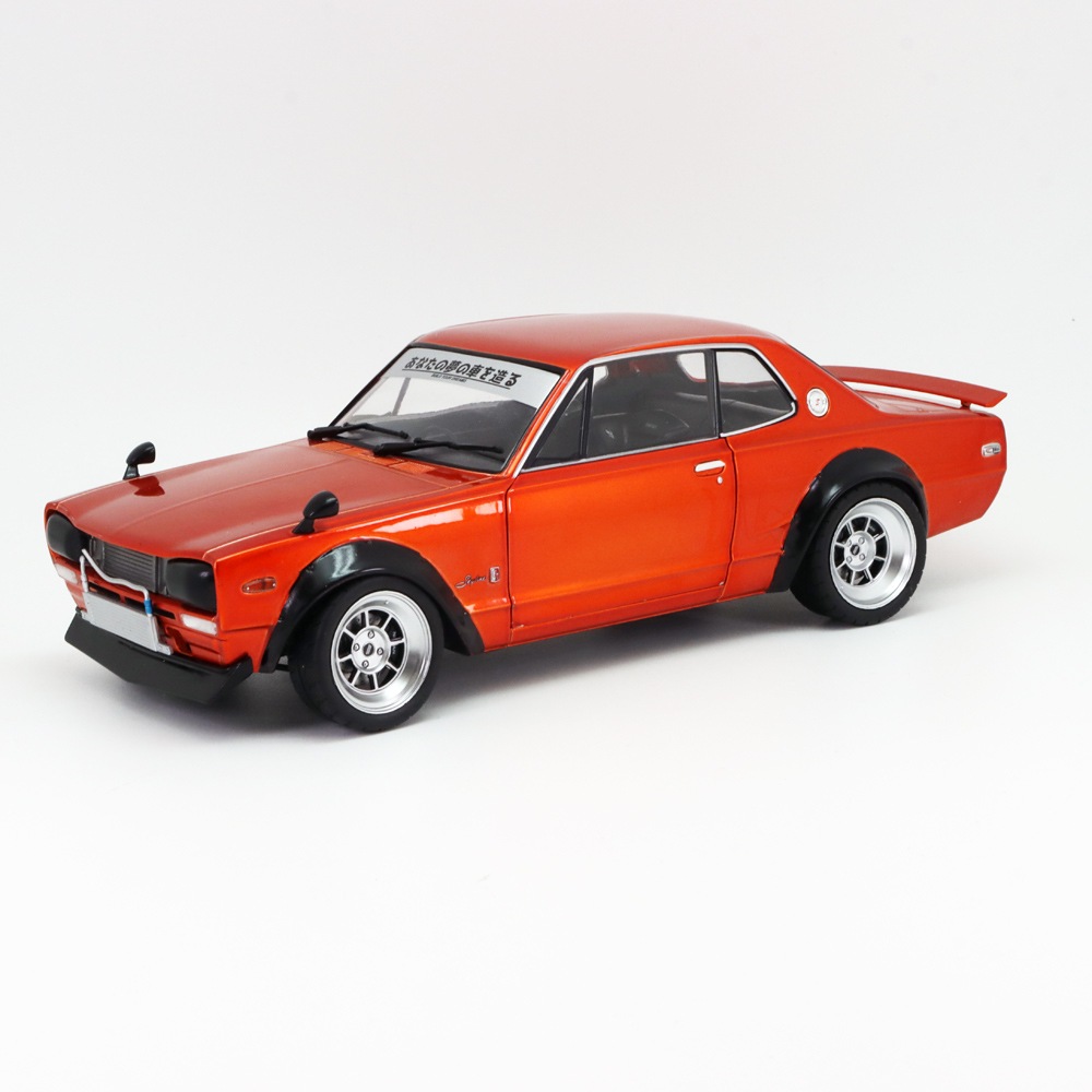 ソリド 1/18 日産 スカイライン C10 ハコスカ ソリドワークス (橙) ソリド 1/18 NISSAN スカイライン C10 ハコスカ ソリドワークス 1970年