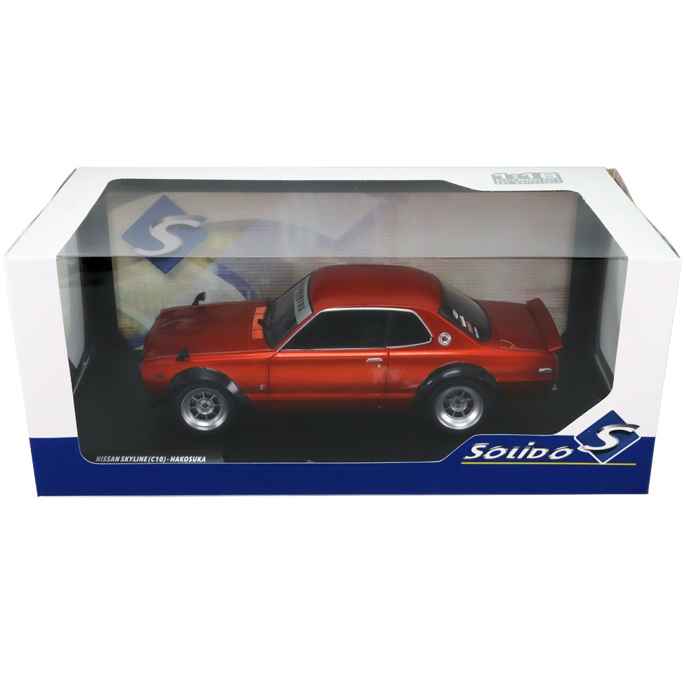 ソリド 1/18 NISSAN スカイライン C10 ハコスカ ソリドワークス 1970年