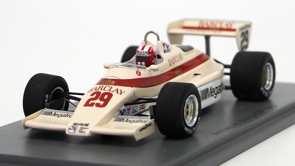 スパーク 1/43 アロウズ A6 1983年 アメリカ デトロイトGP
