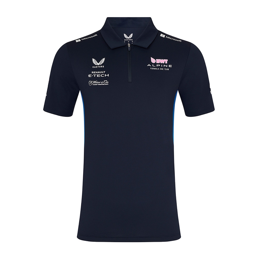 【新品未使用】BWT アルピーヌ F1 2024 ポロシャツ / ブラック BWTアルピーヌF1チーム2022Tシャツ-ブラック