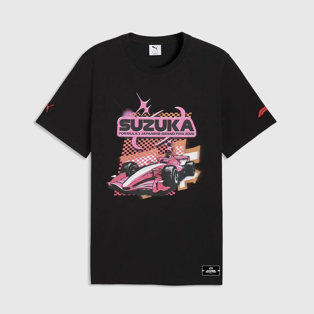 2026 フォーミュラ1 オフィシャル 日本GP SUZUKA Tシャツ ブラック