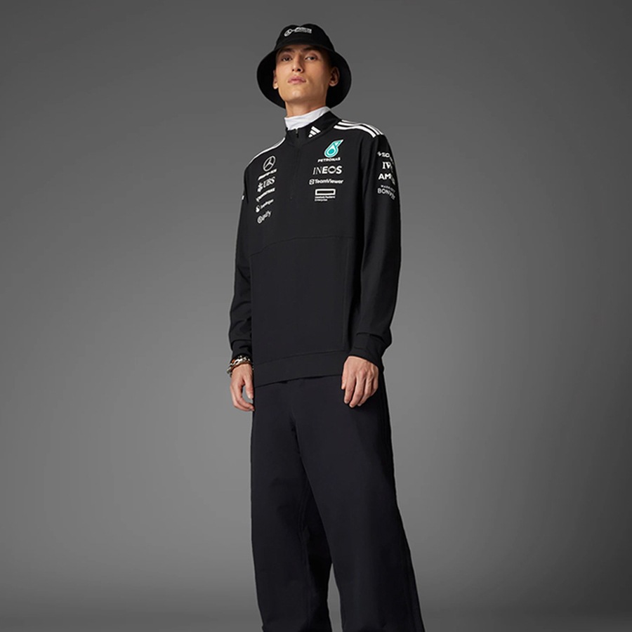 欧州規格 2025 メルセデス AMG ペトロナス F1 チーム 1/4 ジップ