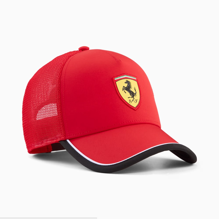 2026 スクーデリア フェラーリ HP チーム ロゴ トラッカー キャップ