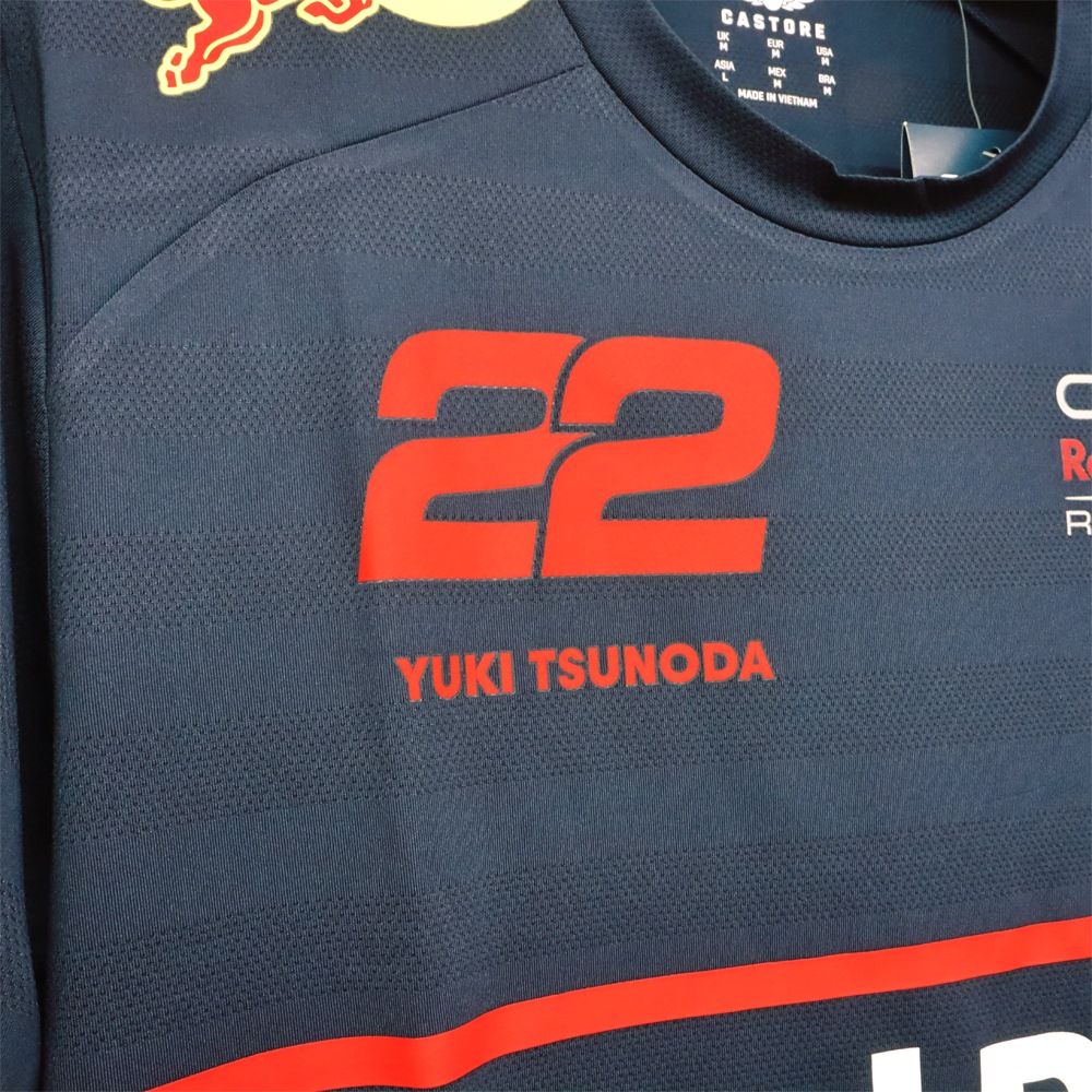 レッドブル当選品 角田裕毅 オラクル・レッドブル・レーシング 公式Tシャツ F1 2025 オラクル レッドブル レーシング 角田裕毅 ドライバー