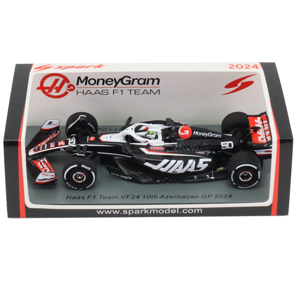 スパーク 1/43 マネーグラム ハース F1チーム VF-24 オリバー ベアマン