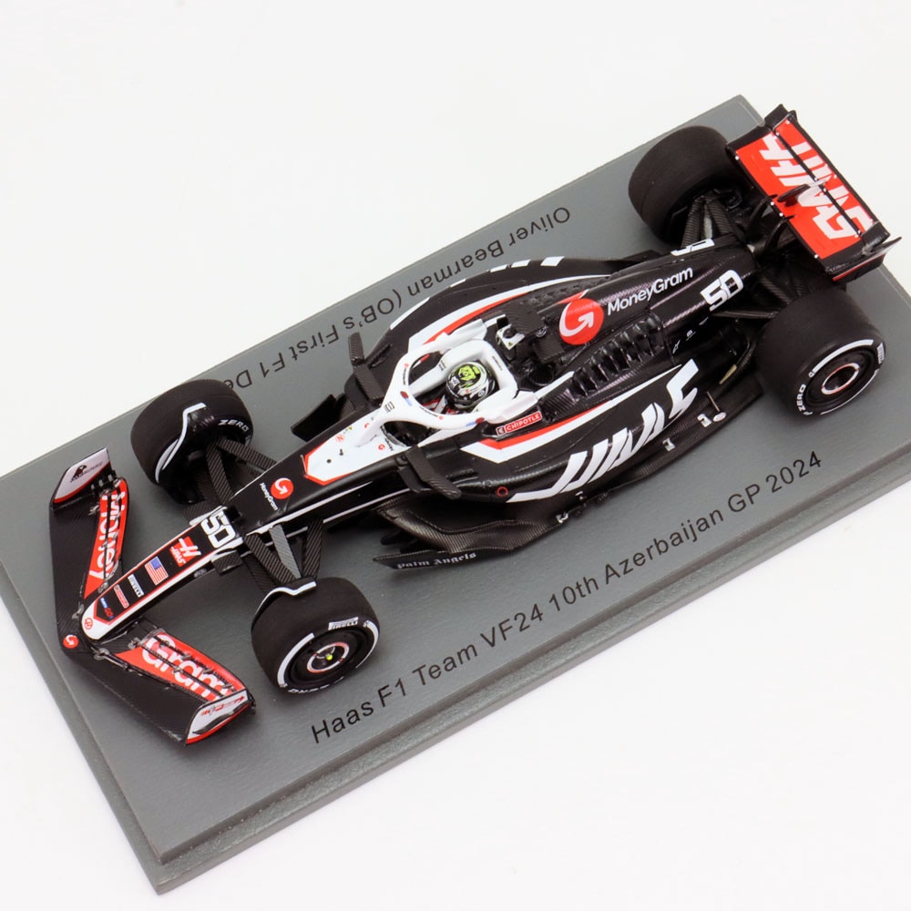 スパーク 1/43 マネーグラム ハース F1チーム VF-24 オリバー ベアマン
