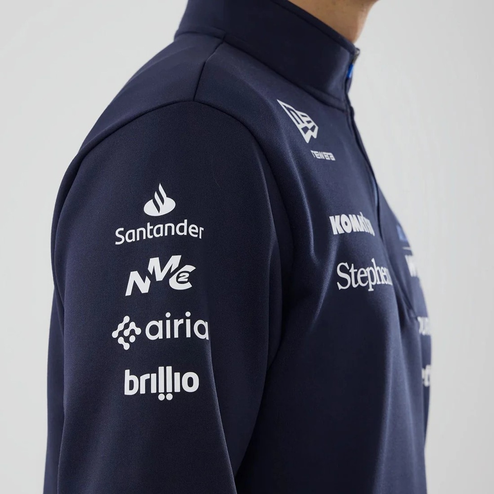 2026 アトラシアン ウィリアムズ レーシング チーム 1/4ジップ ミッド