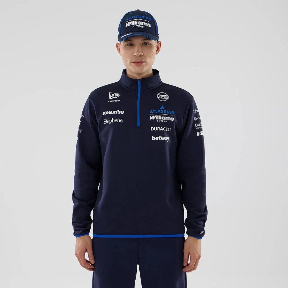 2026 アトラシアン ウィリアムズ レーシング チーム 1/4ジップ ミッド