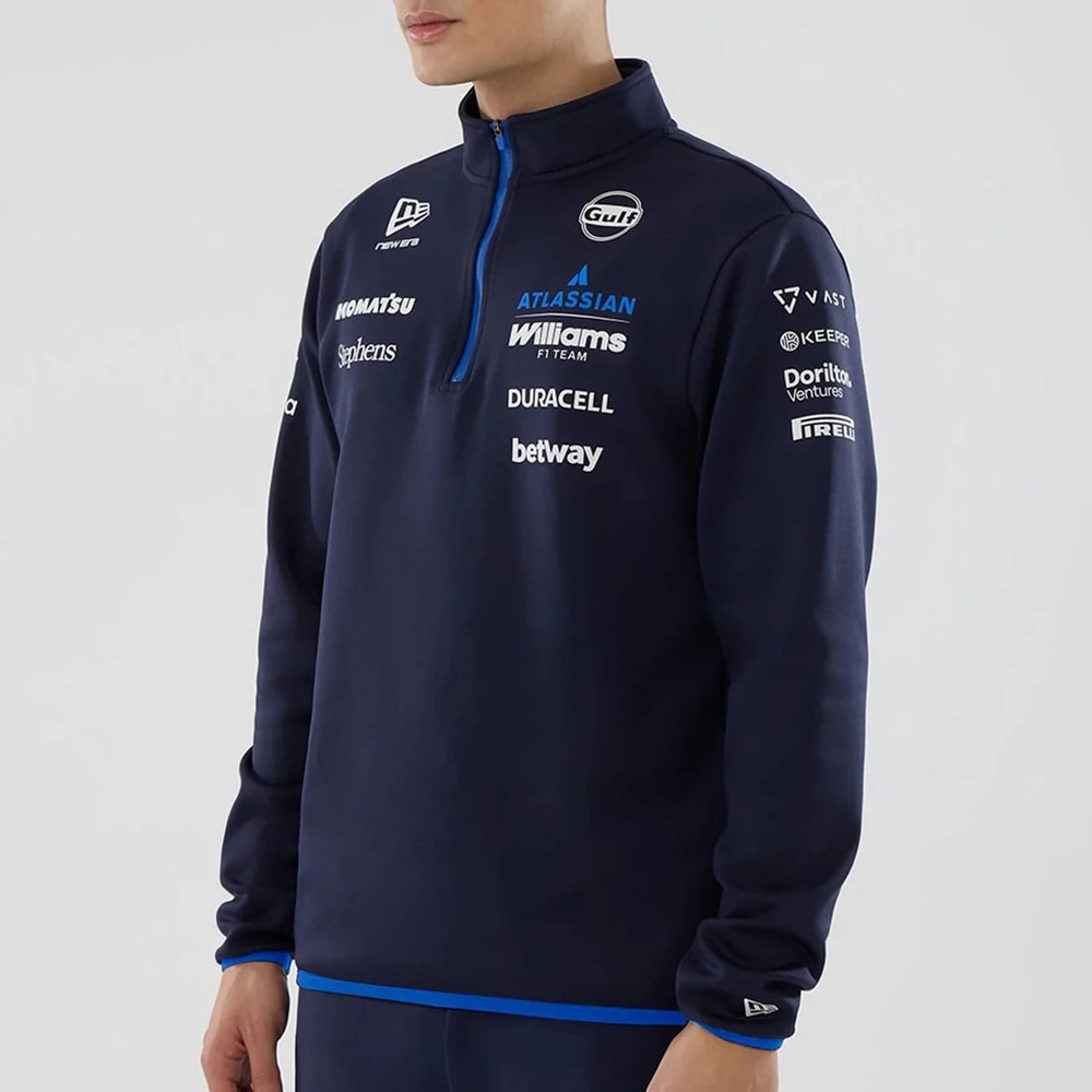 2026 アトラシアン ウィリアムズ レーシング チーム 1/4ジップ ミッド