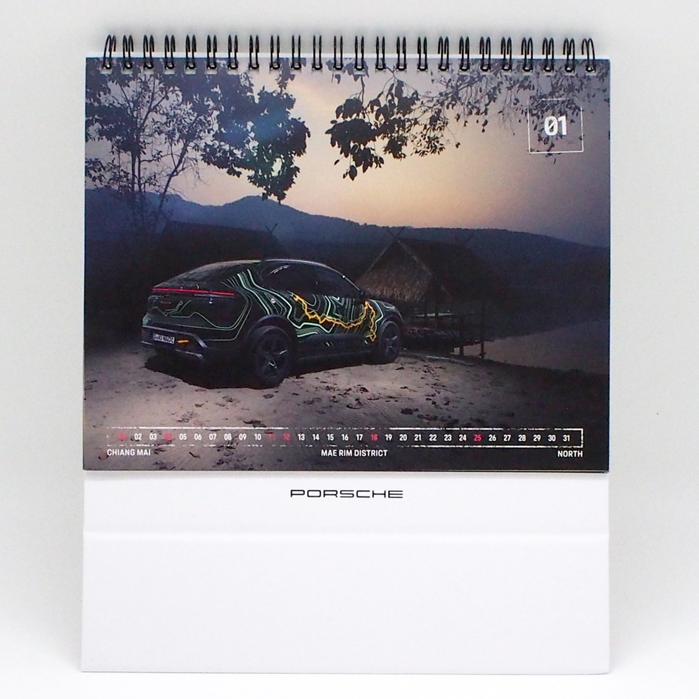 2026年 ポルシェ オフィシャル 卓上 カレンダー | 2026年 カレンダー