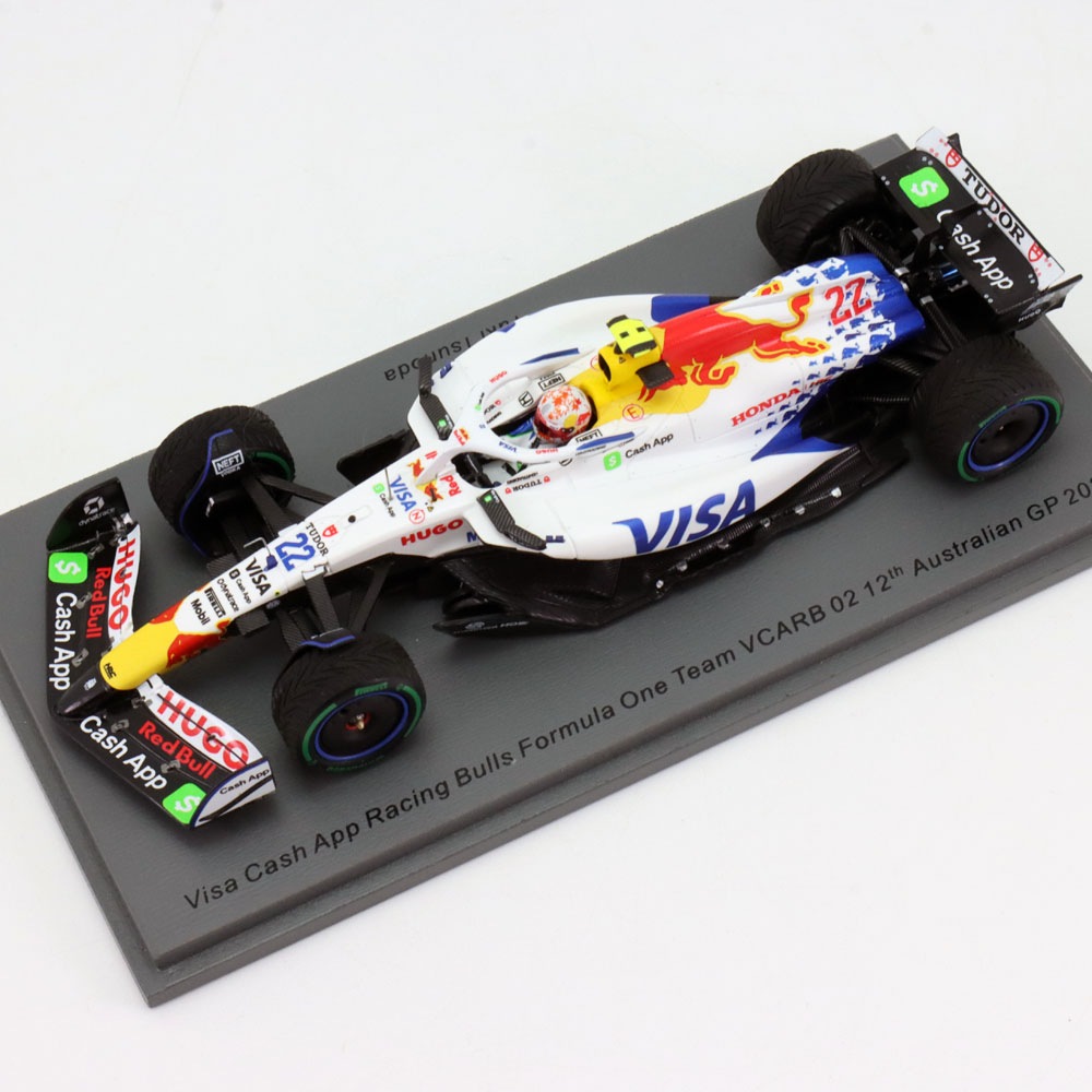 スパーク 1/43 レーシングブルズ VCARB02 角田 裕毅 2025年